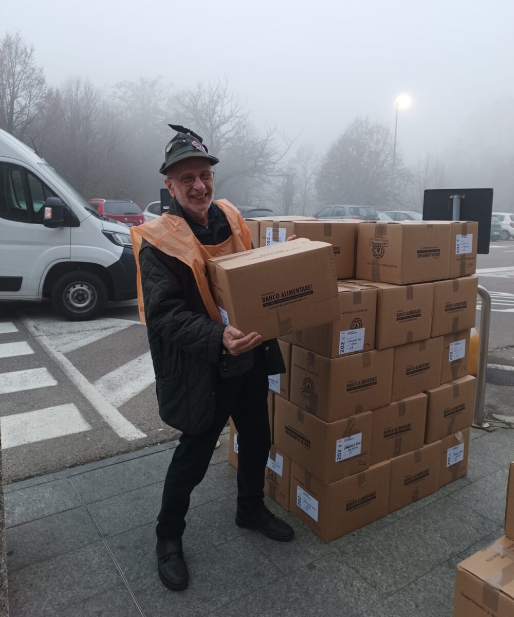 Il presidente del Centro di Solidarietà alla Colletta Alimentare 2024